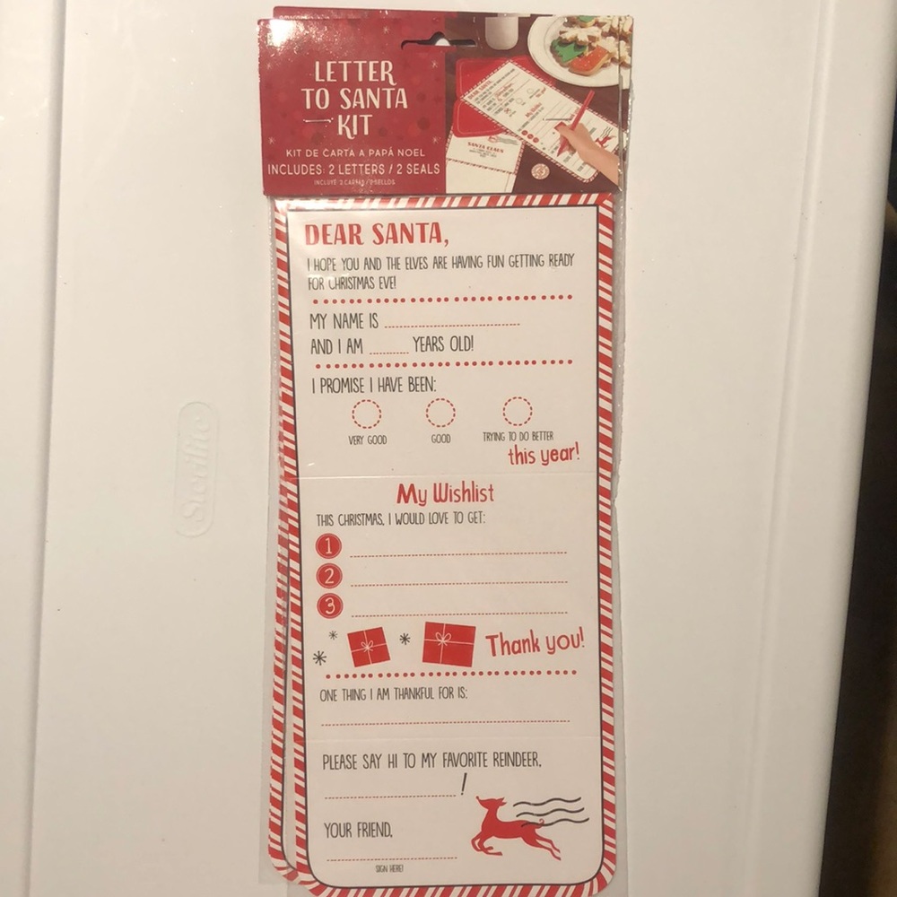 Letter to Santa kit